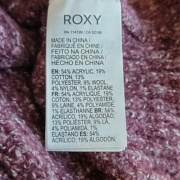Roxy Milky Cloud Sweater Dress Size XL - Picture 7 of 8